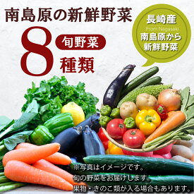 野菜 おまかせ 野菜セット 8種類 長崎県産 南島原産 九州産 国産 野菜 詰め合わせ 送料無料 野菜BOX 旬 厳選 ギフト 食材 新鮮 産地直送 人気商品 お取り寄せ 季節