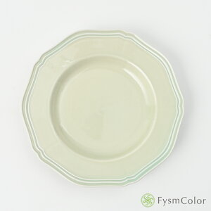 【波佐見焼】Pasty-パスティ|プレート/Plate/皿|緑/Green/グリーン/パステルカラー|デザート皿/パスタ皿|φ18cm/高さ3cm/280g【FysmColorオリジナル】《税込3,980円以上で送料無料》