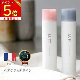 本日ポイント5倍 【再販開始＆人気No.1ヘアスプレーがパワーアップ】【サロン品質】LUFT ルフト ヘアスプレー 180g 選べる全2種 無香料 （メンズ ハード）（ヘアアイロン前 ベース）ふんわり トリートメント スタイリング剤