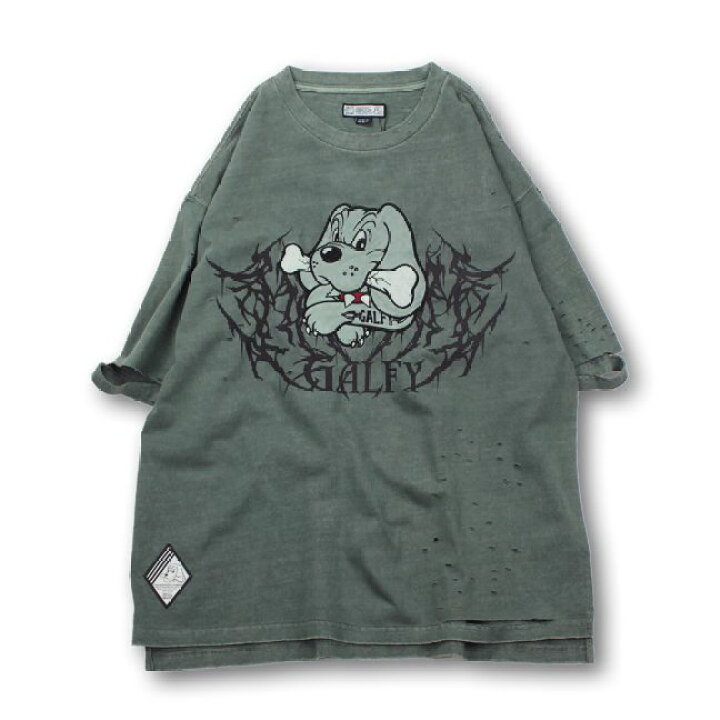 楽天市場】GALFY OFFICIAL 【染め染めわんちゃんボロボロ Tee 