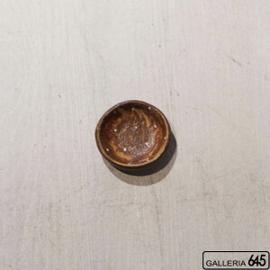 豆皿(黄ドット):ポープ奈美:066146-6