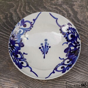 7寸皿(菊唐草):眞喜屋 修:035098