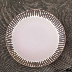 7寸皿（ピンク）：安里貴美枝：081057-4