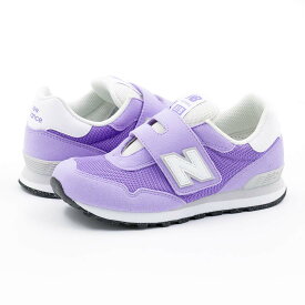 【1/20 20時〜4H限定PT10倍】【20%OFF】【カラーが選べる】 ニューバランス new balance キッズ ジュニア スニーカー PV515 運動靴 子供靴 男の子 女の子 マジックテープ ベルクロ 歩きやすい シンプル カジュアル レトロ パープル ブラック グレー