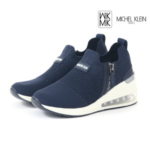 【26%OFF】 エムケー ミッシェルクラン MK MICHELKLEIN レディース スニーカー スリッポン サイドジップ ジッパー 疲れにくい 歩きやすい 厚底 旅行 MK442