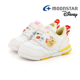 【最大20%OFF】 ムーンスター moonstar ベビー キッズ スニーカー ベビーシューズ ディズニー DN B1318 ティンカーベル ミッキーミニー プーさん ライオンキング 子供靴 マジックテープ ベルクロ 男の子 女の子