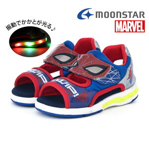 �y10%OFF�z ���[���X�^�[ moonstar �L�b�Y �T���_�� �}�[�x�� MARVEL MV 031LE �X�p�C�_�[�}�� ����C �j�̎q �q���C ���������� �}�W�b�N�e�[�v