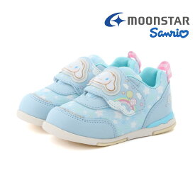 【10%OFF】 ムーンスター moonstar ベビー キッズ ベビーシューズ スニーカー サンリオ SANRIO SA B37 ハローキティ シナモロール マジックテープ ベルクロ 女の子 子供靴 プレゼント お祝い かわいい