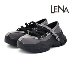 �y12/15 20���`4H����PT10�{�z�y20%OFF�z ���i LENA ���f�B�[�X �X�j�[�J�[ ���ꃌ�[�X�A�b�v�����[�W�F�[���X�j�[�J�[ �X�g���b�v�t���o�����[�i�V���[�Y ���� �X�j�[�J�[�o���G�V���[�Y �o���G