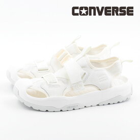 【6/5 20時～4H限定P10倍】【全品100円CP】【SS限定51%OFF】 コンバース CONVERSE メンズ レディース サンダル MSD CP 水陸両用 アウトドア 撥水 通気性 滑りにくい 防滑 ホワイト 白 黒 ブラック キャンピングサプライ