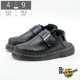 【5/25 20時～30H限定10%CP】 ドクターマーチン Dr.Martens レディース メンズ サンダル ジョージ JORGE 2 30868001 クロッグサンダル つっかけ ブラック 黒 スリッポンサンダル