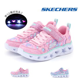 【8/10 20時〜4H限定10%CP】 【10%OFF】 スケッチャーズ SKECHERS ジュニア キッズ スニーカー ケイリー2 スパークルフラワーズ 312051L 子供靴 女の子 かわいい マジックテープ ベルクロ 通学
