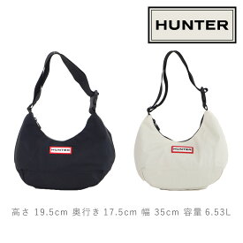 【6/5 20時～4H限定P10倍】【全品100円CP】 ハンター HUNTER レディース メンズ バッグ ナイロン ミディ ホーボー UBS3601KBM ショルダーバッグ 耐水 耐久性 正規品