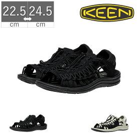 キーン KEEN ユニーク レディース サンダル ブラック 黒 ホワイト 白UNEEK II OT 1027297 1027299 スライドスニーカー 抗菌 防臭 軽量 黒 白