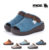 【6/15 20時〜4H限定PT10倍】 モズ moz レディース サンダル スウェーデン ローゴン 2WAY スニーカーカジ…