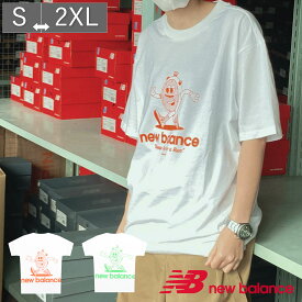 【6/5 20時～4H限定P10倍】【全品100円CP】【20%OFF】 ニューバランス new balance メンズ レディース Tシャツ NB Essentials Always ショートスリーブTシャツ MT31563 WM WT 半袖 綿100％ コットン サステナブル ホワイト 白 キャラ