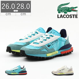 【6/5 20時～4H限定P10倍】【全品100円CP】【20%OFF】 ラコステ LACOSTE メンズ スニーカー スエード 通勤 通学 シンプル 46SMA0008-383 46SMA0008-WP2 エリートアクティブ ELITE ACTIVE 223 1 SMA