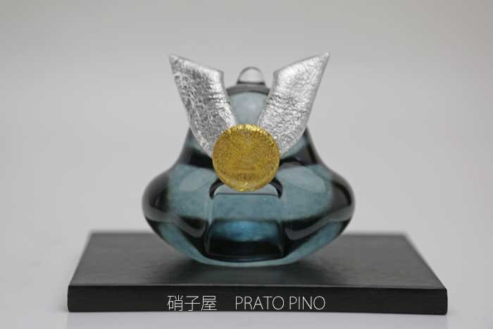 ガラス作家 硝子屋 PRATO PINO 端午の節句 2021公式店舗 五月人形 節句 83％以上節約 5月5日 兜-SG 通販 販売 お祝い ギフトプレゼントに
