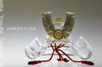 「ガラスの兜 ブリリアントクリア」
兜・端午の節句・五月人形・節句・5月5日・販売・通販・お祝い・ギフトプレゼントに