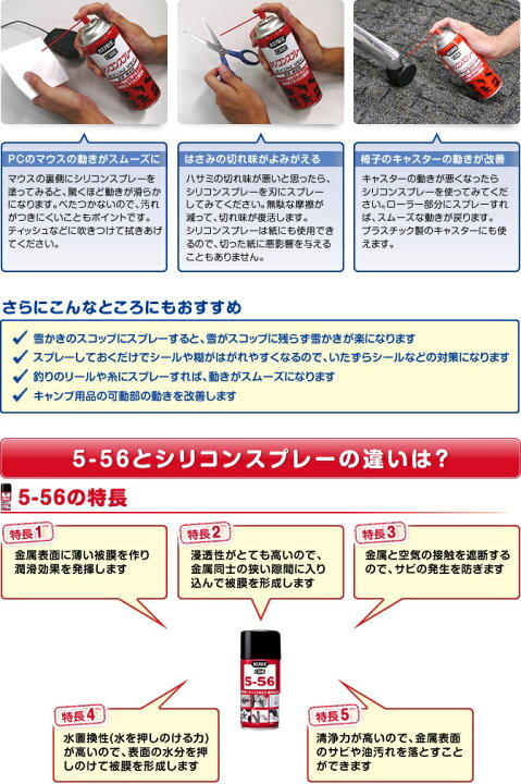 楽天市場 3 15 24h限定 ポイント5倍 呉工業 Kure シリコンスプレー E 1046 98a ガレージアイデア楽天市場店