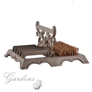 �u�C��u���V�v �D���Ƃ� �C�u���V Esschert Design ����� ���u���V ���f�b�J�[�D�� Boot brush with scraper�@�X�p�C�N ���ꗎ�Ƃ� �N���[�i�[ �����e�i���X ���� �G�݁@���փC���e���A �G���g����