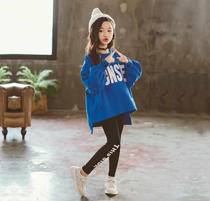 楽天市場 韓国子供服 女の子 セットアップ 長袖 カジュアル ナチュラル パーカー ロングパンツ 春秋 スキニーパンツ ストレッチパンツ スポーツスーツ カジュアル キッズ こども 可愛い きれいめ 入学式 ブルー イエロー 1 130 140 150 160 170 Gbb2号店
