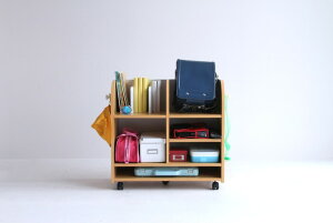 ランドセルラック ワイド リビング収納 ランドセル 収納 子供部屋 キッズ キャスター付き 絵本棚 安い おしゃれ 子供 本棚 絵本ラック おもちゃ収納 片付け 整理整頓 こども 収納棚 児童書