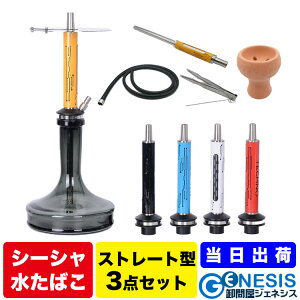 GSPOWER V[V { Straight Type X^[^[Zbg ΂ AEghA r[` Lv t[o[ ^ Hookah shisha ƃV[V o   iM