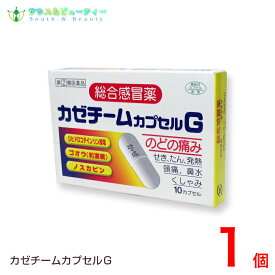 カゼチームカプセルG（10カプセル）【指定第2類医薬品】ネコポス発送です（日時指定はできません）大協薬品工業株式会社※こちらの商品はお一人様1箱限りとなります