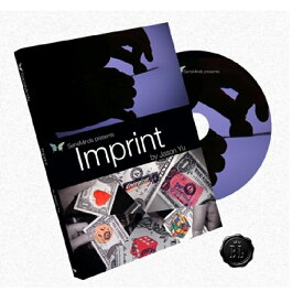 手品 マジックインプリント　Imprint 　by Jason Yu and SansMinds　（DVDとギミック付）　　　ギフト対応　あす楽 おうち時間 大人かわいい雑貨