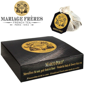 マリアージュ フレール マルコ ポーロ モスリンコットン 紅茶 ティーバッグ TB918 【送料無料】包装はできません