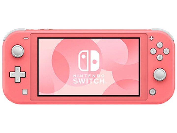 楽天市場】新CP！Nintendo Switch Lite 本体 新品 [コーラル] + お好き  