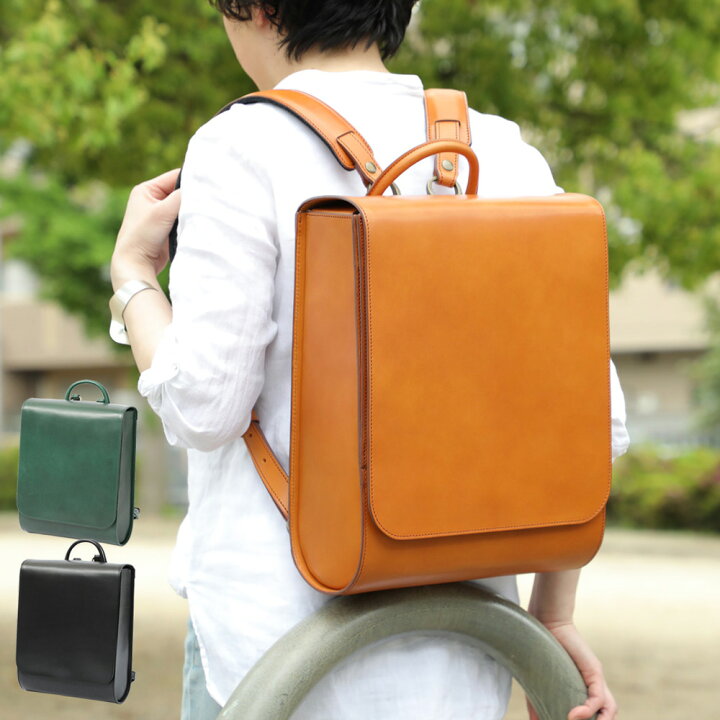 楽天市場】リュック 日本製 本革 高級 フラップバッグ FLAP BAG IKUTA 