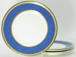 �E�F�b�W�E�b�h �v���[�g�����[�����_�[�p�E�_�[ �u���[ �����`�v���[�g 4���Z�b�g WEDGWOOD 1���i