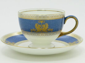 ウェッジウッド カップ＆ソーサー■コロンビア パウダーブルー コーヒーC＆S 1客 WEDGWOOD 1級品 1