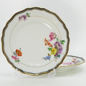 }CZ v[gAJe ܂ T_v[g 17cm M mH 2Zbg  Rogu[ Meissen 1i