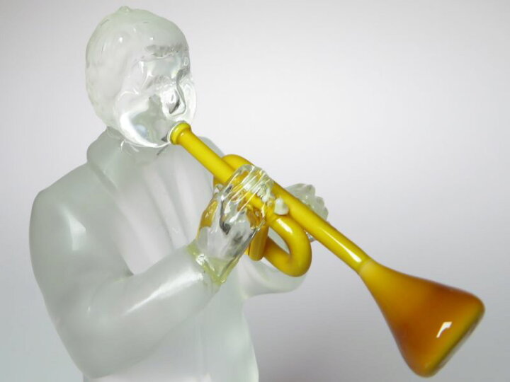 サンルイ SAINT LOUIS ミュージシャン 音楽家 クリスタル 美品（美しい  