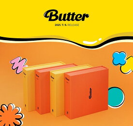 【2種セット】【和訳選択】BTS BUTTER ALBUM 防弾少年団 バンタン バター 新 アルバム【安心国内発送】ポスターなしで格安