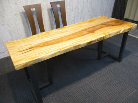 1117 栃 一枚板 天板 ダイニング 座卓 ローテーブル テーブル 一枚板テーブル 無垢一枚板 長さ 177cm 幅 63～65～71～68cm 厚み 4.7cm