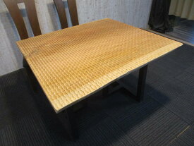 1139 欅 一枚板 ダイニング 座卓 ローテーブル テーブル 一枚板テーブル 長さ 103cm 奥行 98cm 厚み 3.2cm