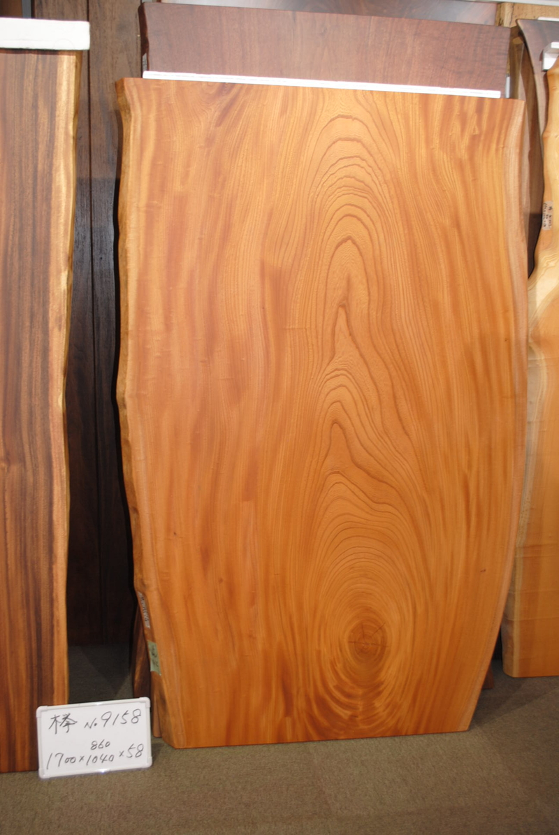 ケヤキ 天板 銘木 一枚板 天然木 170cm欅 - 家具、インテリア