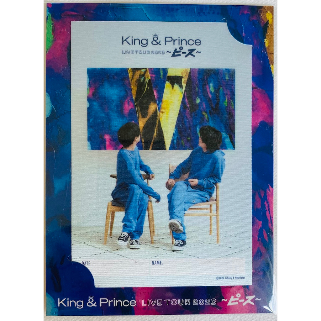 楽天市場】King & Prince 【 サテンステッカー 】 LIVE TOUR 2023 