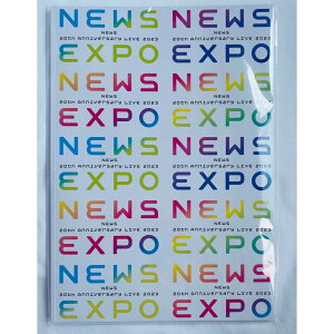 NEWS �y �p���t���b�g �z20th Anniversary LIVE 2023 NEWS EXPO �I�t�B�V�����O�b�Y �j���[�X ���c�M�v ���R�c��Y �����V�Q�A�L �T�C�Y�FH29.7.5cm W21cm �p���t