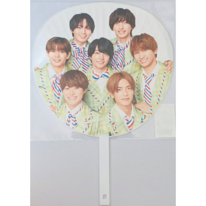 楽天市場】なにわ男子 【 Greeting うちわ 】オフィシャルグッズ 