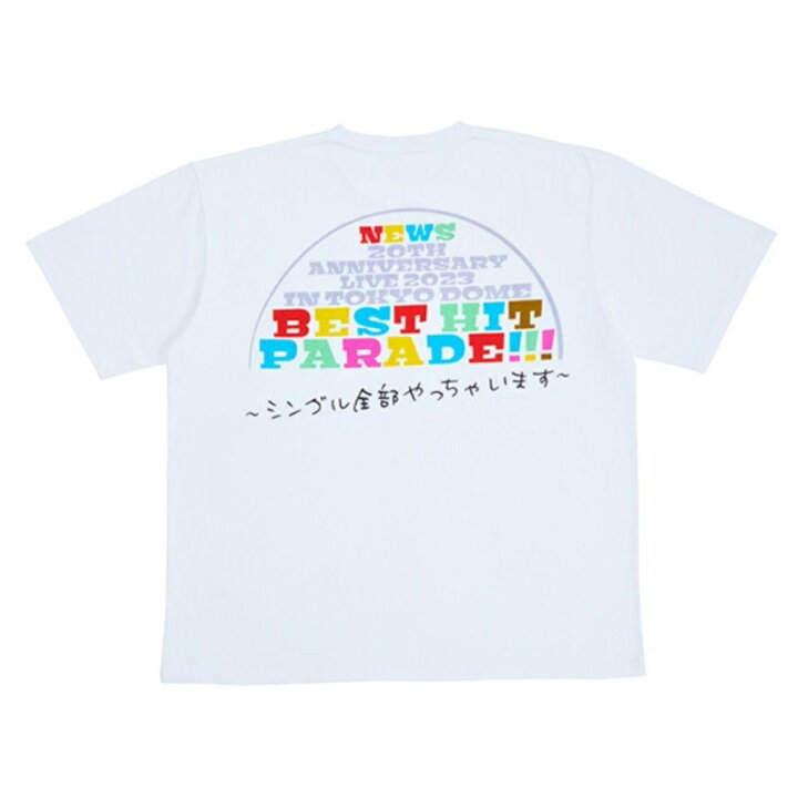 楽天市場】NEWS 【 Tシャツ 】20th Anniversary LIVE 2023 in TOKYO 