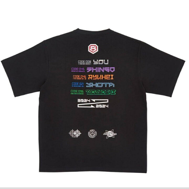 楽天市場】SUPER EIGHT 【 Tシャツ （ 黒 ） 】超アリーナツアー 2024 
