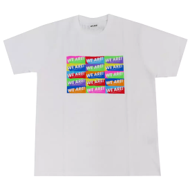 WE ARE ライブグッズ【 Tシャツ (白) 】 WE ARE! Let’s get the party STARTO!! オフィシャルグッズ