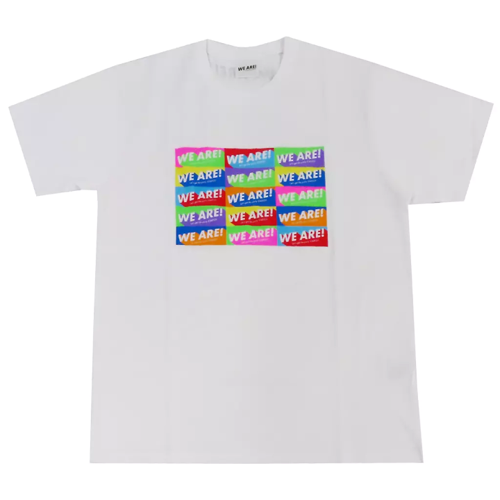 STARTO ENTERTAINMENT Tシャツ 3枚セット 楽天市場】WE ARE ライブグッズ【 Tシャツ (白) 】 WE ARE! Let's get