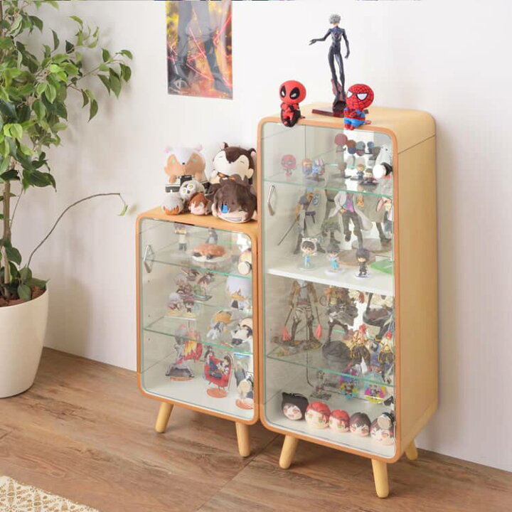 楽天市場】コレクションシェルフL 幅36× 奥行26.5× 高さ89 cm 