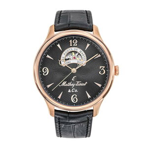 �}�Z�e�B�\ �G�h�����hLE�I�[�v���n�[�g MC1886CN �r���v �����Y ������ Mathey-Tissot Edmond LE Open Heart ���U�[�X�g���b�v �S�[���h